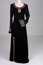  Unik Setesdal festkjole med nydelige håndbroderte setesdalsbroderier og armer i setesdalsstrikk.størrelse 36-50 og hel  thumbnail